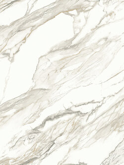 วอลเปเปอร์ลายหินอ่อน สีขาวเทาปนทอง MAR-C48W