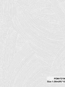 วอลเปเปอร์สไตล์โมเดิร์น ลายแปรงปัด สีเทา POM-F21W