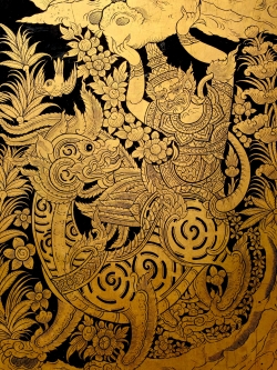 ภาพลายทอง