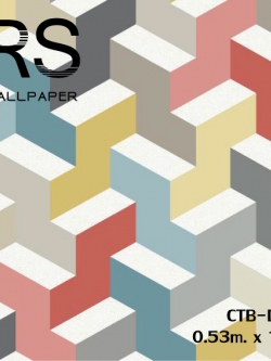 วอลเปเปอร์โมเดินท์ กราฟฟิค (Moroccan Style)CTB-D30