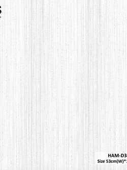 วอลเปเปอร์ สีขาวเทา มีกลิตเตอร์สีเงิน HAM-D30