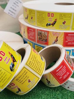 ฉลากสินค้าแบบม้วน ราคาถูก