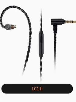 Simgot LC1ii สายอัพเกรดหูฟัง ขั้ว 2พิน0.78 มีไมค์ในตัวรับสายและสนทนาด้วยเสียงได้ชัดเจน ประกันศูนย์ไทย