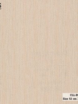 วอลเปเปอร์ สีน้ำตาลอ่อนอมทอง ลายริ้วสลับลายครีบหางปลา CLL-B53