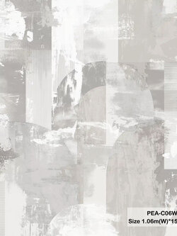 วอลเปเปอร์สไตล์โมเดิร์นลายแอพสแตรก PEA-C06W