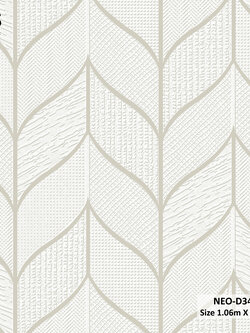 วอลเปเปอร์ สไตล์โมเดิร์น สีเทา NEO-D34W