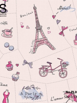 วอลเปเปอร์ ลายการ์ตูน่ารัก No.PLH-D32