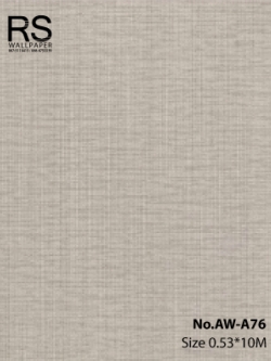 วอลเปเปอร์สีเทา มีลายในตัว No.AW-A76