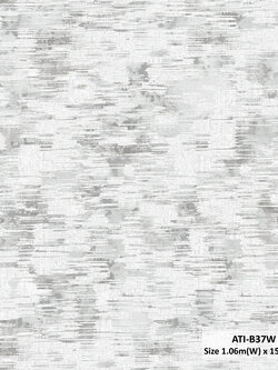 วอลเปเปอร์สไตล์ Abstract สีเทาปนขาว ATI-B37W