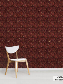 วอลเปเปอร์ สไตล์โมเดิร์น สีเทาปนสีทอง CAS2-D43