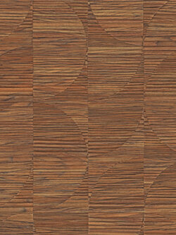 วอลเปเปอร์ ลายไม้ประยุกต์ สีน้ำตาลแดง DEF-F63W