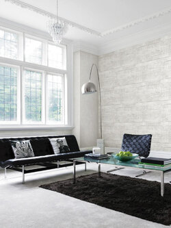 วอลเปเปอร์ลายอิฐ สีเทาอ่อน ST4-C47W