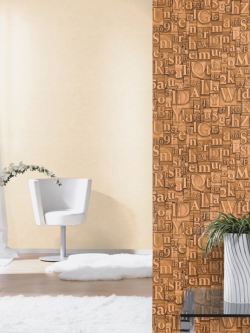 วอลเปเปอร์เยอรมัน ลายตัวหนังสือ No.FAC3-B34