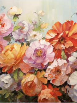 วอลเปเปอร์ภาพดอกไม้ (สั่งผลิต)