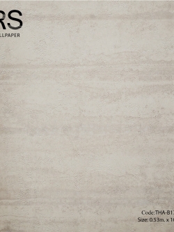 วอลเปเปอร์ลายปูนปาดยังไม่แห้งโทนสีครีม THA-B17