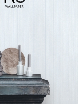 วอลเปเปอร์ลายทางหลุยส์สีฟ้า MUT-D48W