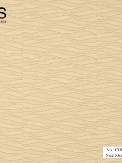 วอลเปเปอร์ ลายขวาง สีครีม No.COL-B27