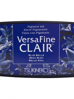 หมึกปั๊มกระดาษ versafine clair_bluebelle (สีน้ำเงิน)