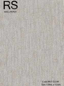 วอลเปเปอร์พื้นเรียบโทนสีน้ำตาลอมสีฟ้าเทาอ่อน MUT-D22W