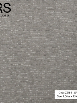 วอลเปเปอร์เทกเจอร์สี่เหลี่ยมเล็กโทนสีน้ำตาลเข้ม ZEN-B129W