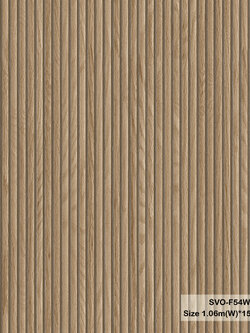 วอลเปเปอร์ลายไม้ระแนงเล็ก เซาะร่อง SVO-F54W