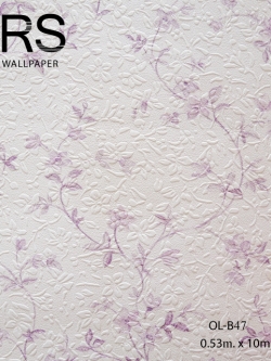 วอลเปเปอร์ลายดอกไม้ OL-B47