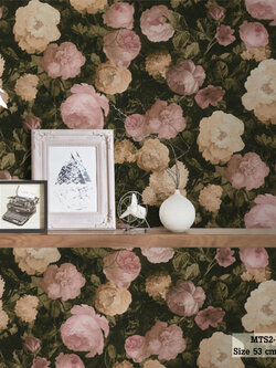 วอลเปเปอร์ ลายดอกไม้ MTS2-M26