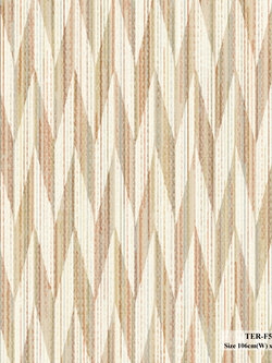 วอลเปเปอร์สไตล์โมเดิร์นกราฟฟิค สีน้ำตาลทอง TER-F56W