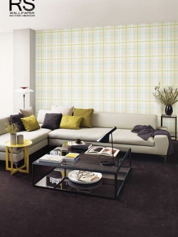 วอลเปเปอร์ ลายสก๊อต RM-C2W
