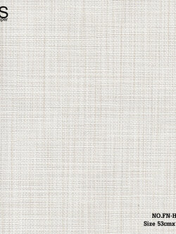 วอลเปเปอร์ เทกเจอร์ลายผ้า สีครีม FN-HL71