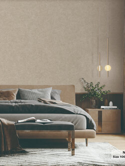 วอลเปเปอร์ ปูนเปลือยสีน้ำตาล-เบจ NO7-F31W