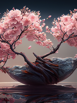 วอลเปเปอร์ภาพซากุระ (สั่งผลิต)