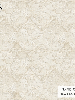 วอลเปเปอร์ ลายแผนที่โลก วงกลม No.FIE-C36W