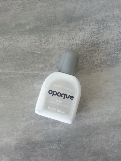 หมึกเติม -- หมึกปั๊มพลาสติก สีดำ ivory black