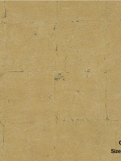 วอลเปเปอร์ ปูนเปลือยสีทองเงา มีร่องตารางเหลี่ยม (Loft Style) DHT-M28