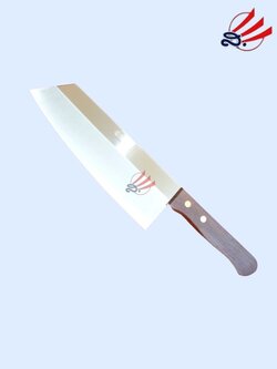 Penguin Knife มีด Penquin มีดหั่นสแตนเลสนกดี นกเพนกวิน 781 ด้ามไม้ 8"