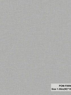 วอลเปเปอร์ สีเทาเข้ม POM-F86W