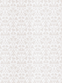 วอลเปเปอร์เทกเจอร์ลายดอกไม้ ใบไม้เลื้อยสีขาวเงินมีกิตเตอร์พื้นสีขาวอมฟ้าหม่นๆ GAR3-B67W