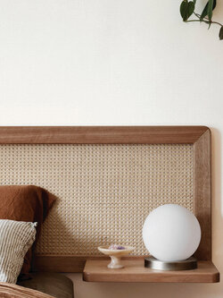 วอลเปเปอร์ลายผ้าสีขาว BLA-B10W