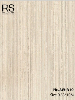 วอลเปเปอร์สีครีม เทกเจอร์เส้น No.AW-A10