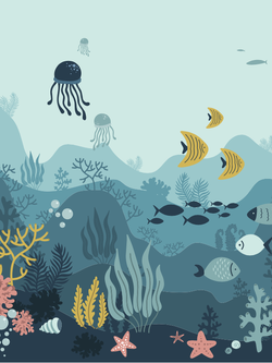 วอลเปเปอร์ห้องเด็ก ลายการ์ตูน (สั่งผลิต)