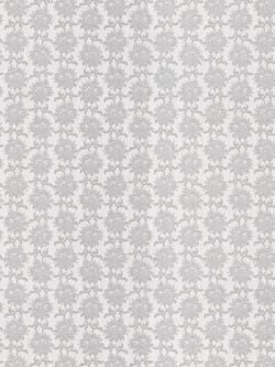 วอลเปเปอร์ลายดอกไม้เป็นทางเส้นตรงตัวดอกสีเงินเข้มพื้นสีเทาเข้ม GAR3-B61W