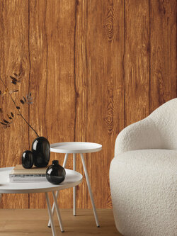 วอลเปเปอร์ลายแผ่นไม้ สีโอ๊คทอง NA4-D10W