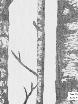 วอลเปเปอร์ ลายต้นไม้ No.INT-M01