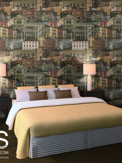 วอลเปเปอร์ ลายตึก TIF-FI31W