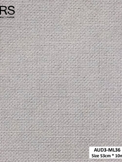 วอลเปเปอร์ สีเทาเงินอมน้ำตาลอ่อน AUD3-ML36