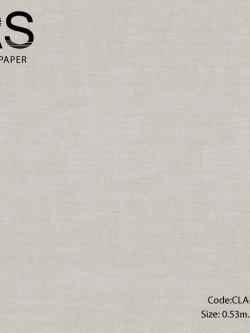 วอลเปเปอร์พื้นเรียบโทนสีน้ำตาลอมสีครีม CLA-Q60