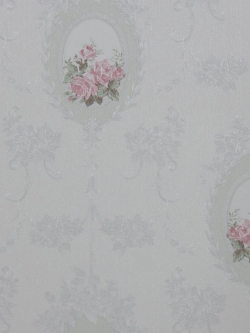 วอลเปเปอร์ลายดอกไม้ สไตล์วินเทจ FLP-M048