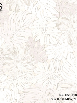 วอลเปเปอร์ติดผนัง ลายใบไม้ No.UNI-F08