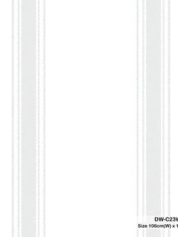 วอลเปเปอร์ลายทางสีขาวสลับเทา DW-C23W